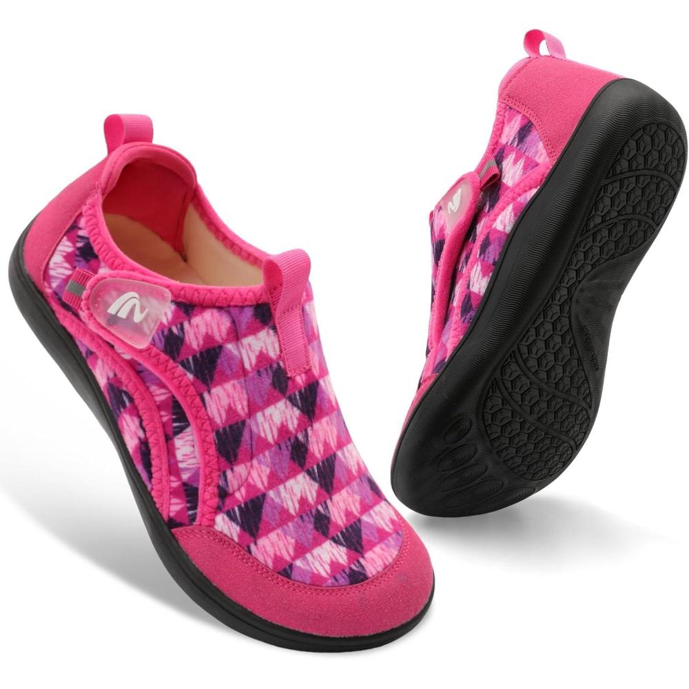 imageSpesoul Womens Slippers Adjustable Wide Diabetic Shoes Swollen Edema House Slipper Indoor Outdoor Slippers Barefoot House Shoes Cozy Walking Shoe for Bedroom Office TravelBoxi Red