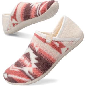 Spesoul Fuzzy House Slippers for Women Men Indoor Closed Back Lightweight Cozy Faux Furry Lining Barefoot House Shoes Slipper Socks for Bedroom Home Office Yoga Outdoor Walking Shoes(Ty2 Tubopinkwhite)