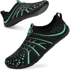 Spesoul Womens and Mens Water Shoes Breathable Quick Dry Soft Barefoot Aqua Socks for Hiking Swim Beach Surf Yoga Sport(Jiao Blblue)