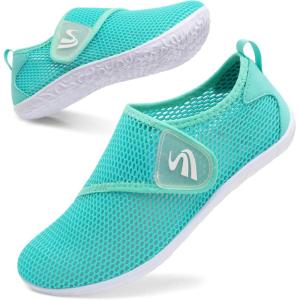Spesoul Womens and Mens Water Shoes Breathable Quick Dry Soft Barefoot Aqua Socks for Hiking Swim Beach Surf Yoga Sport(Ty5 Green)