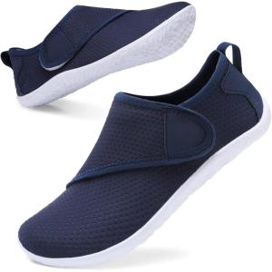 Spesoul Womens and Mens Water Shoes Breathable Quick Dry Soft Barefoot Aqua Socks for Hiking Swim Beach Surf Yoga Sport(Vel Navy)