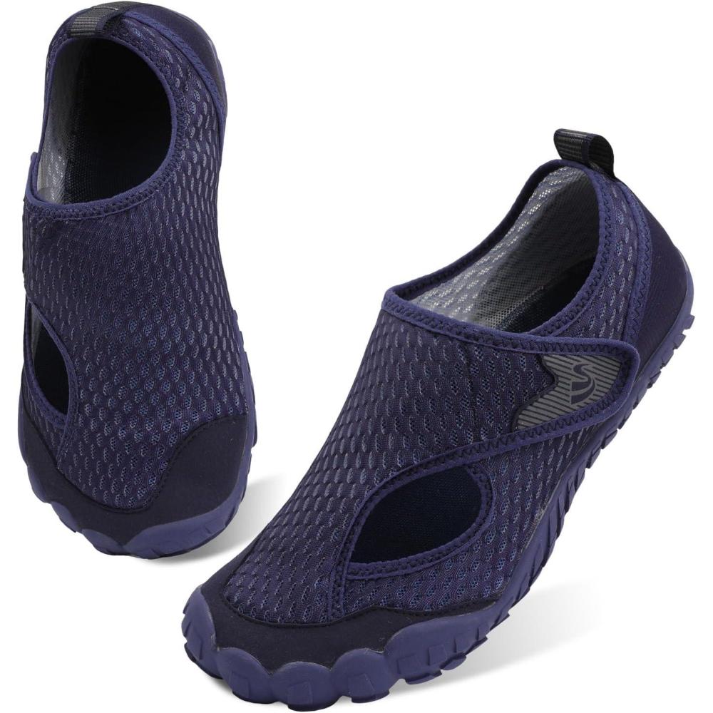 imageSpesoul Water Shoes for Women Men Quick Dry Aqua Socks for Swim Beach Pool Hiking Training Summer Sandals Outdoor Zero Drop Barefoot ShoesAvel Navy
