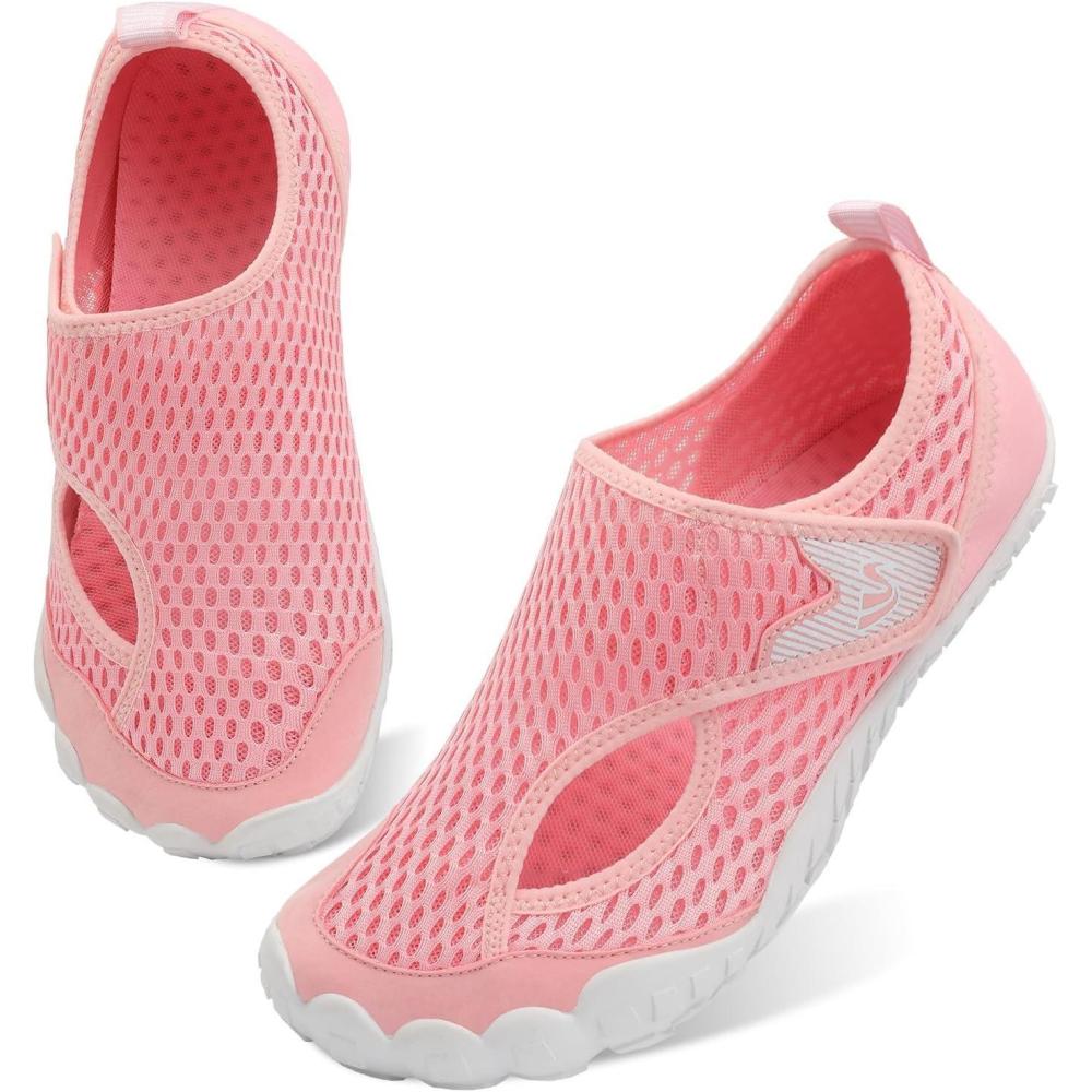 imageSpesoul Water Shoes for Women Men Quick Dry Aqua Socks for Swim Beach Pool Hiking Training Summer Sandals Outdoor Zero Drop Barefoot ShoesAvel Pink