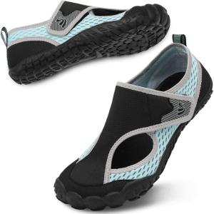 Spesoul Water Shoes for Women Men Quick Dry Aqua Socks for Swim Beach Pool Hiking Training Summer Sandals Outdoor Zero Drop Barefoot Shoes(Vel Blablue)