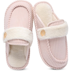 Spesoul Slippers for Women Indoor House Shoes Fuzzy Bedroom Home(Lightpink)